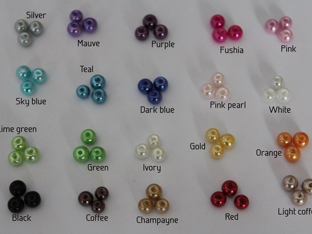 Charm Bead Colours