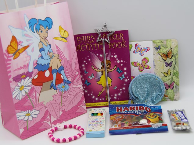 Fairy Paper Party Bag 6 X Fillings