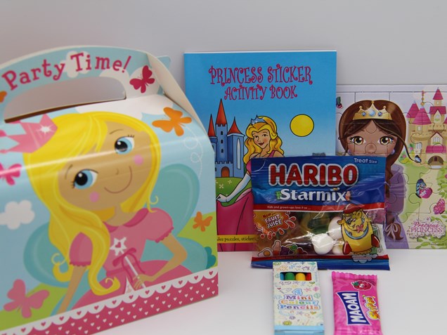 Princess Party Box With 3 Fillings