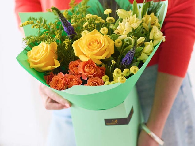 Bright Cheerful Gift Box image