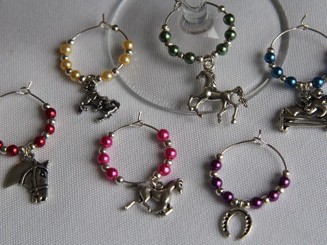 New Rosette Coloured Charms