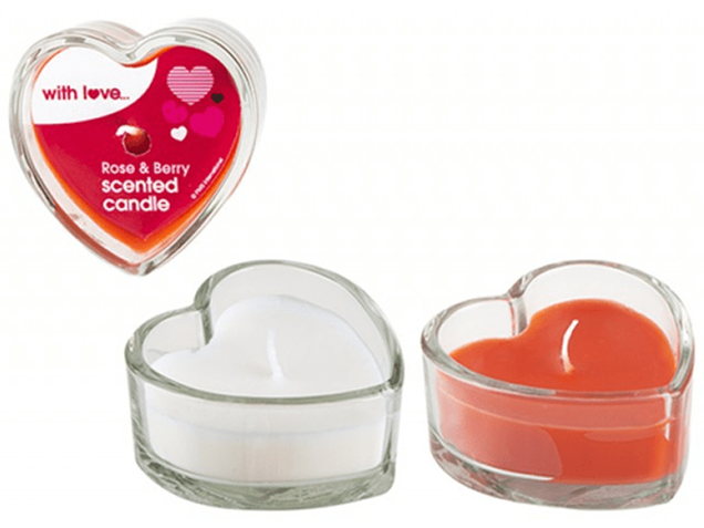 Heart fragrance candles image