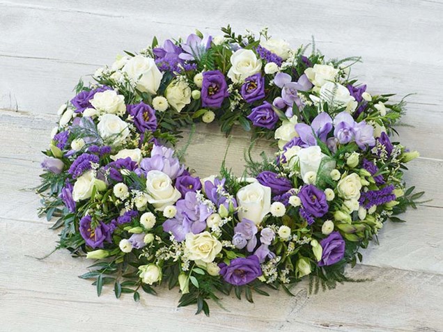 Scented Wreath Blue image